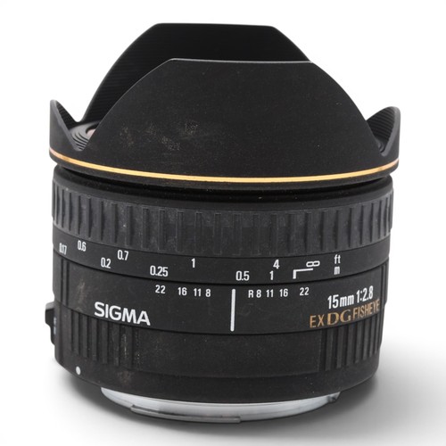 Obiettivo fisheye sigma ex - obiettivo, af