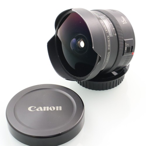 Canon 15mm 8 fisheye - ef,