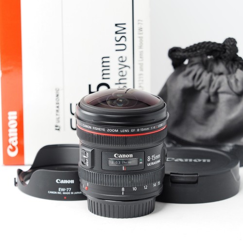Obiettivo canon 15mm f 4 - ef, 8-15mm