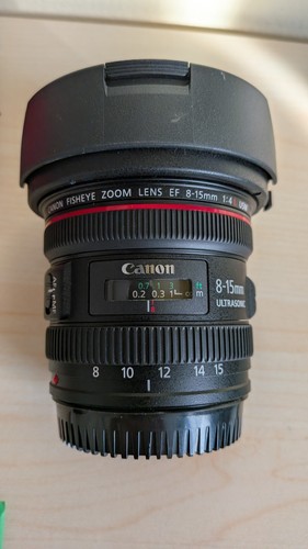 Lente canon 15mm 4l usm - lente,