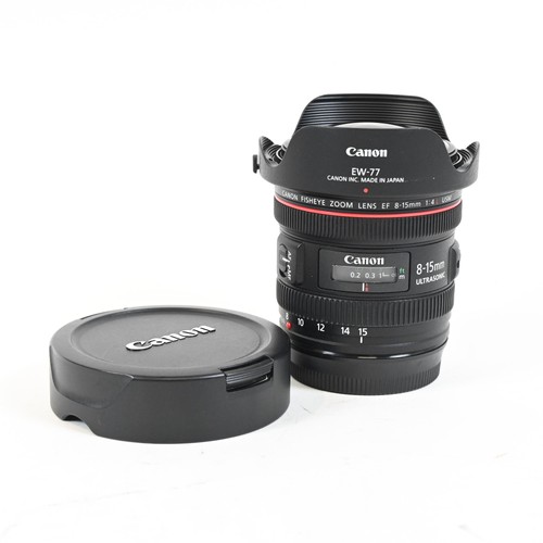 Canon mm f4 obiettivo - 8-15,