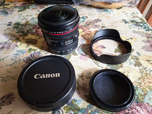 Obiettivo canon fisheye ef - obiettivo,