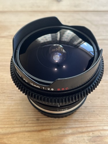 Canon 15mm attacco - fd, 2.8